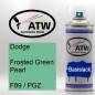 Preview: Dodge, Frosted Green Pearl, F89 / PGZ: 400ml Sprühdose, von ATW Autoteile West.